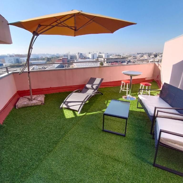 Malvarrosa Penthouse 4 rooms, suite, terrace and balcony - Apartamento Ático - 61