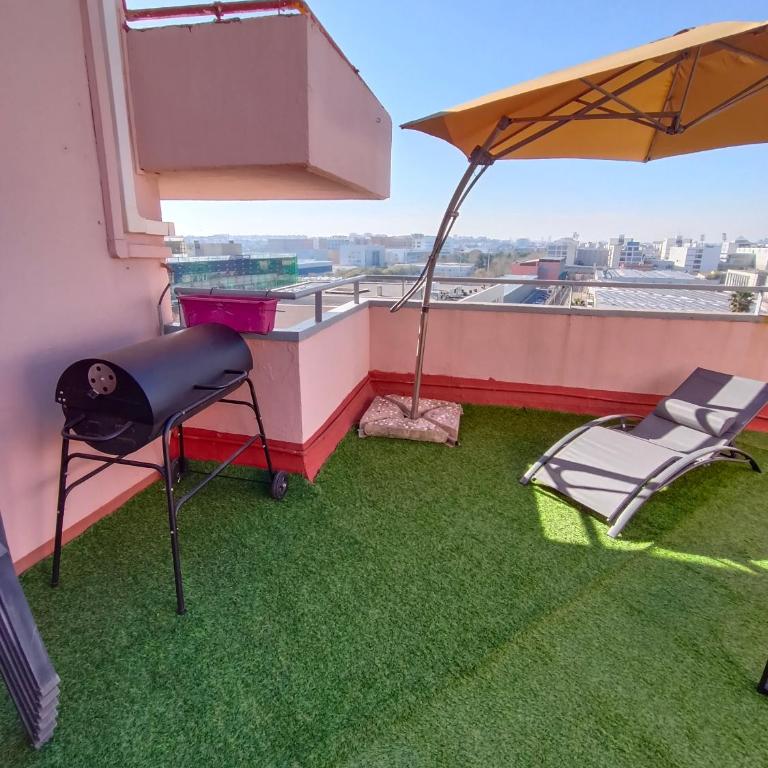Malvarrosa Penthouse 4 rooms, suite, terrace and balcony - Apartamento Ático - 64