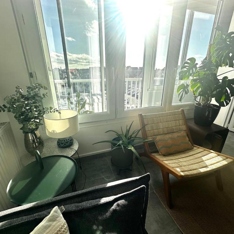 MARIN - Appartement 6 pers avec loggia à deux pas de la plage - Apartamento de 2 dormitorios con vistas - 6