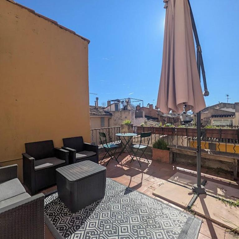 UNE TERRASSE SUR LES TOITS - Appartement 1 Chambre - 23