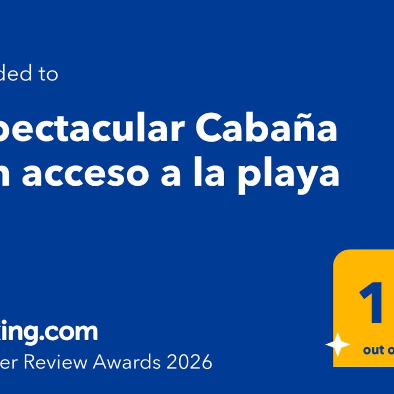 Espectacular Cabaña con acceso a la playa - Three-Bedroom House - 22