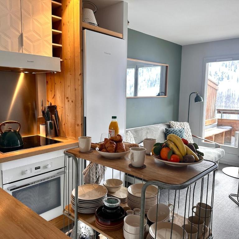 Prestige du Sommet - Terrasse, Parking et Local Ski - Appartement 1 Chambre - 6
