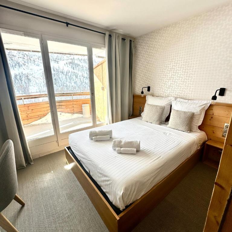 Prestige du Sommet - Terrasse, Parking et Local Ski - Appartement 1 Chambre - 40