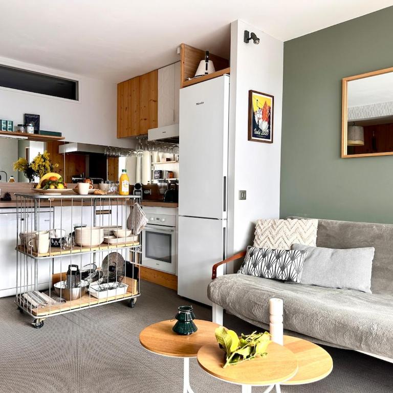 Prestige du Sommet - Terrasse, Parking et Local Ski - Appartement 1 Chambre - 48