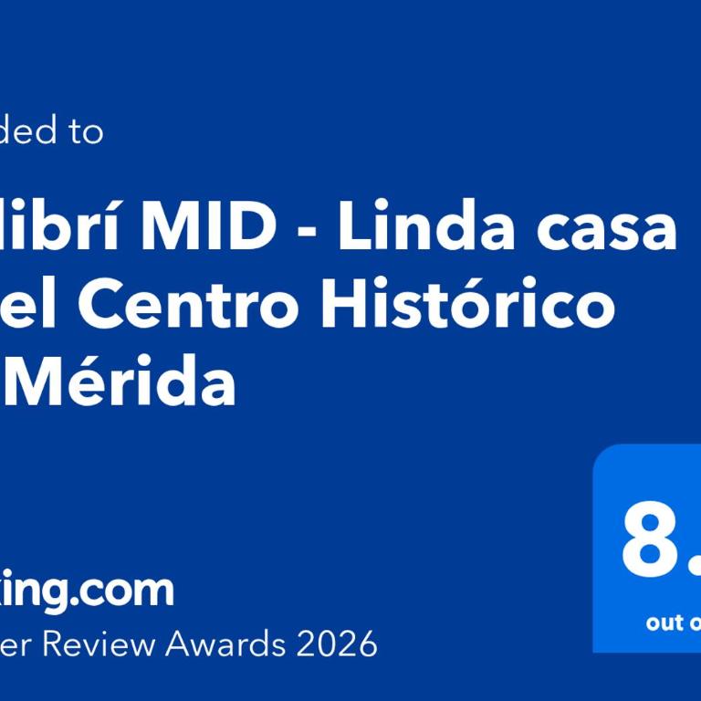 Colibrí MID - Linda casa en el Centro Histórico de Mérida - One-Bedroom Apartment - 38
