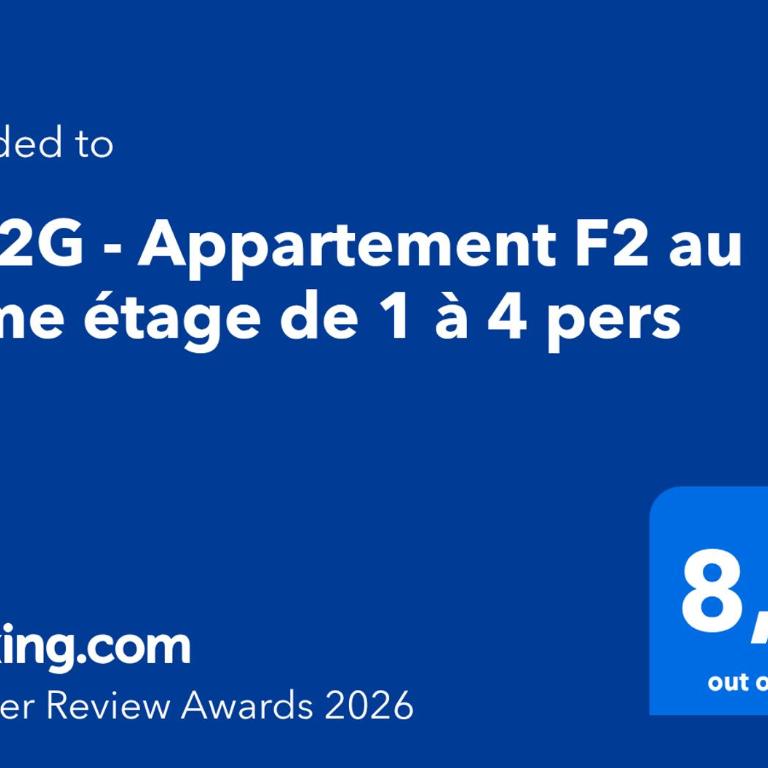 RB-2G - Joli 2 pièces tout équipé 1 à 4 pers - Appartamento con 1 Camera da Letto - 12