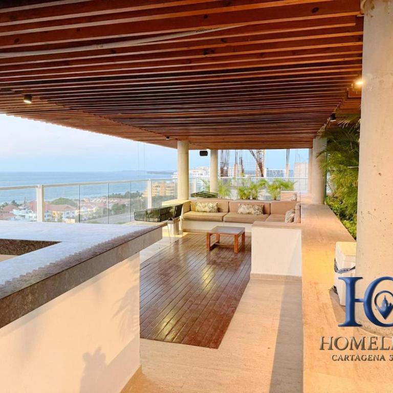 Luxury suite with Spa tub - Cielo Mar - Two-Bedroom Apartment with Lake View - 33