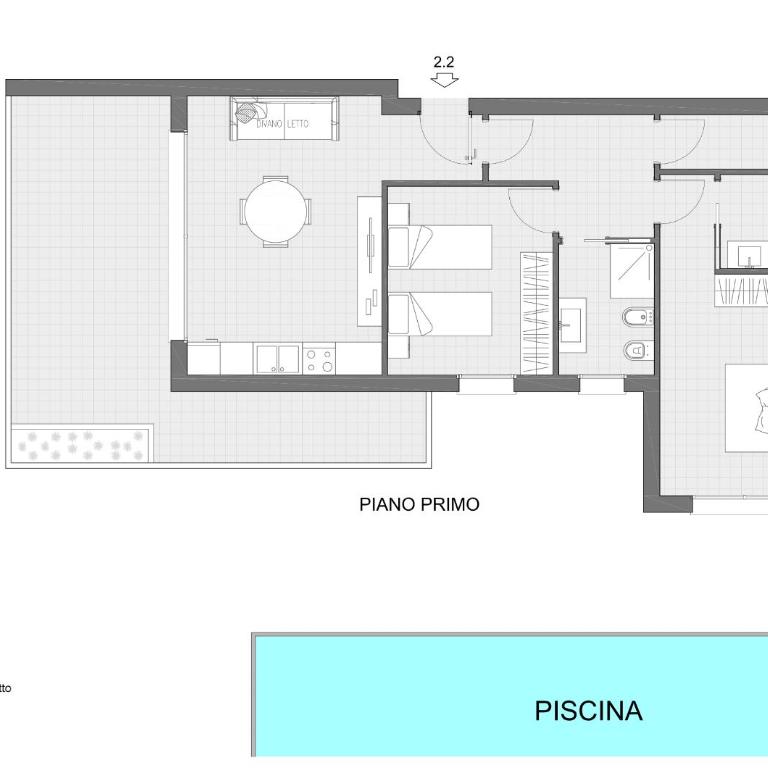 Key West Apartment - Appartamento con 2 Camere da Letto e Terrazza - 17