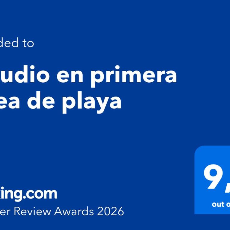 Estudio en primera línea de playa - Estudio con vistas al mar - 3