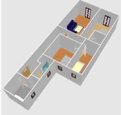 Madrid City Center with Garage 3 bedrooms 2 baths - Three-Bedroom Apartment with Balcony - 9