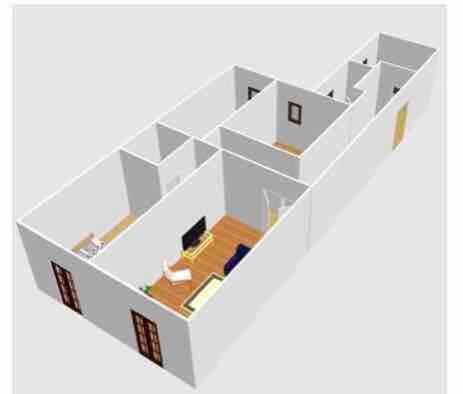 Madrid City Center with Garage 3 bedrooms 2 baths - Three-Bedroom Apartment with Balcony - 26