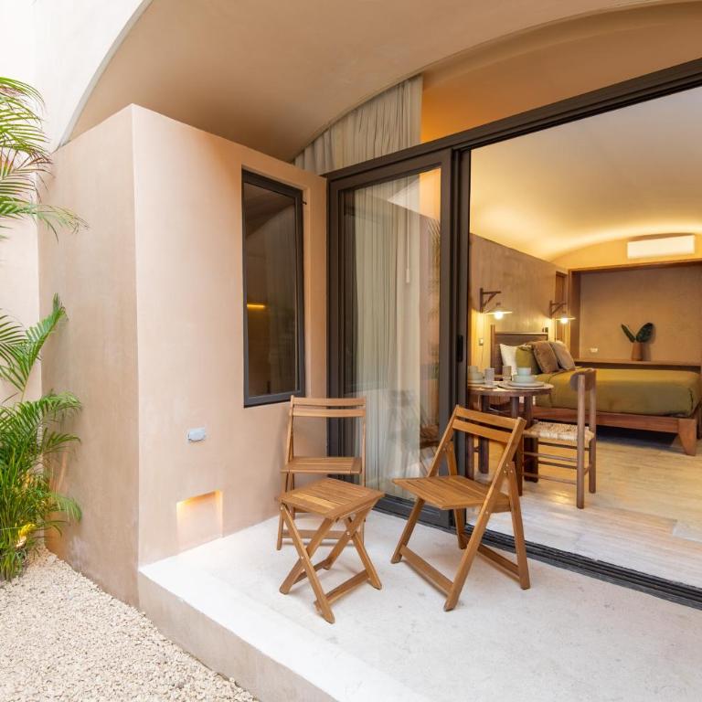 Studios with Plunge Pool near the Beach - Apartamento Deluxe de 1 dormitorio con vistas al jardín - 19