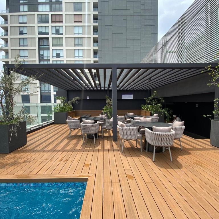 Departamento dentro paseo Santa Lucía Monterrey - Two-Bedroom Apartment - 25