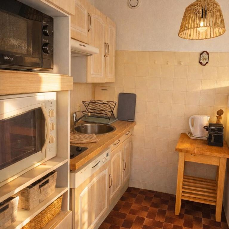Le Petit Eden Piscine, Tennis, Ping Pong - Apartment mit 1 Schlafzimmer und Terrasse - 13