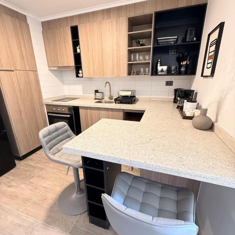 Moderno Studio con vista panorámica full equipado - One-Bedroom Apartment - 12