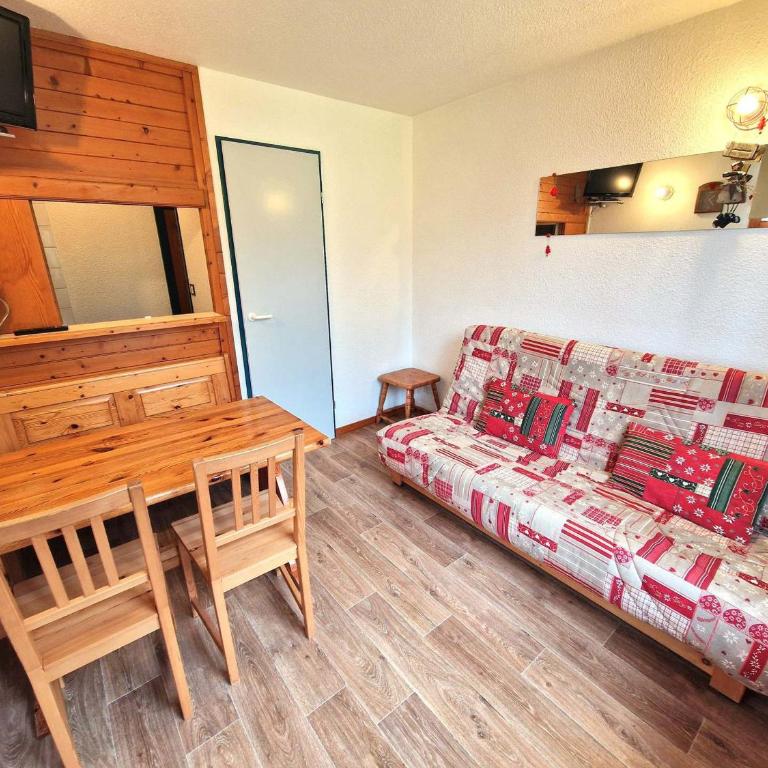 Studio 4 pers au cœur de Valfréjus, balcon, TV, casier à skis - FR-1-265-208 - Studio - 3