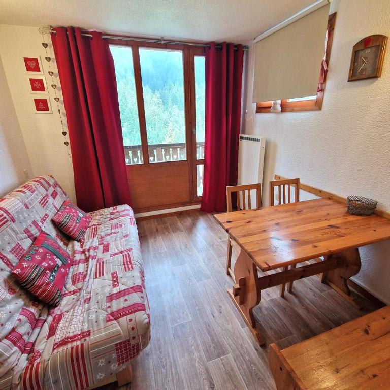 Studio 4 pers au cœur de Valfréjus, balcon, TV, casier à skis - FR-1-265-208 - Studio - 4
