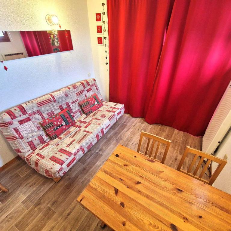 Studio 4 pers au cœur de Valfréjus, balcon, TV, casier à skis - FR-1-265-208 - Studio - 1