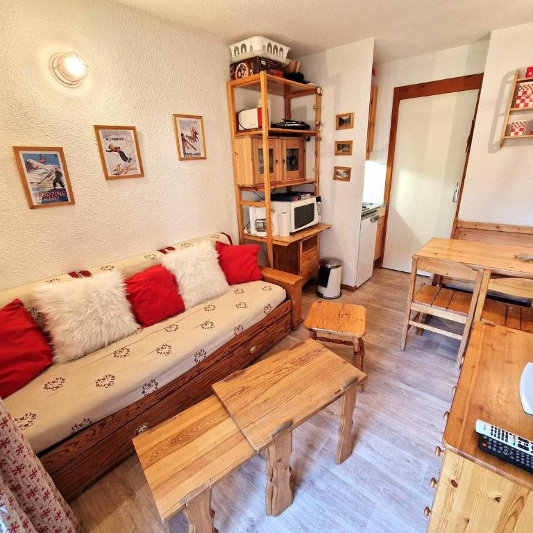 Charmant studio 2-3 personnes, balcon sud, Valfréjus - FR-1-265-215 - Studio - 8