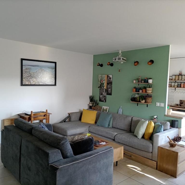 T2 lumineux balcon, parking facile, climatisation, Wi-Fi - Appartement 1 Chambre - 2