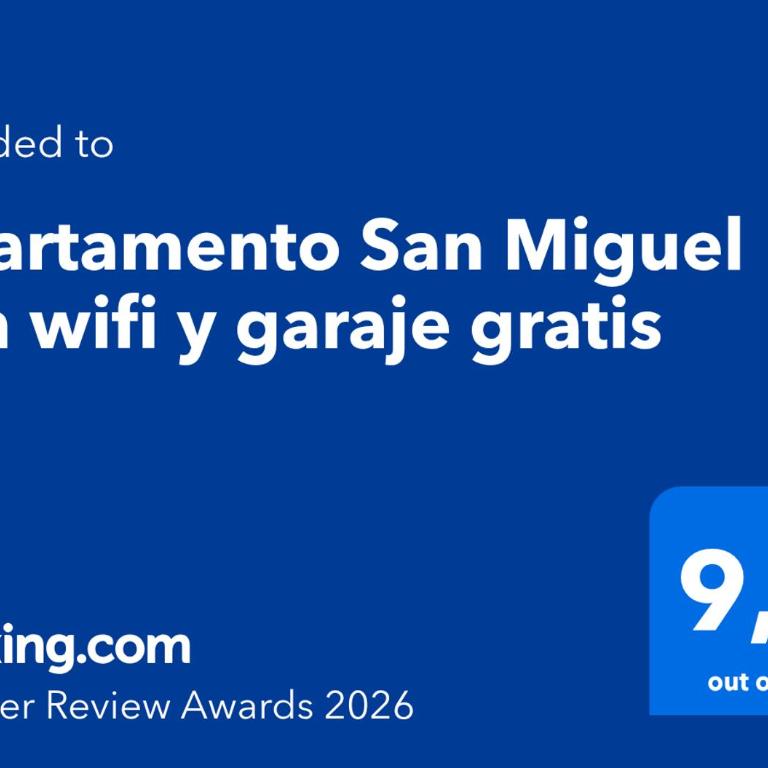 Apartamento San Miguel con wifi y garaje gratis - Apartamento Deluxe de 1 dormitorio - 3
