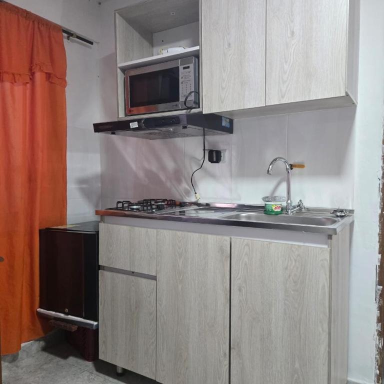 Aparta-estudio, cocineta, baño 1 - Room #1586429501 - 6