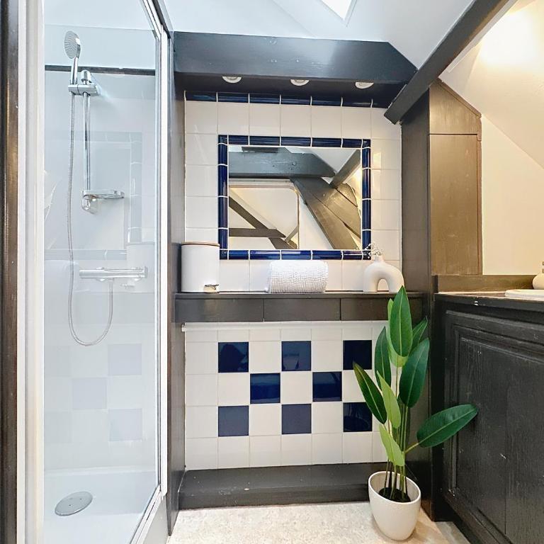 Saint-Nicaise - Appartement de Charme - Maisons Champagne 1 min - Reims - Appartamento con 2 Camere da Letto - 10