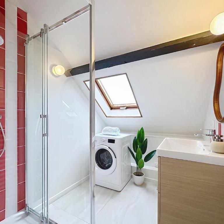 Saint-Nicaise - Appartement de Charme - Maisons Champagne 1 min - Reims - Appartamento con 2 Camere da Letto - 24