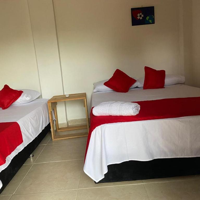 Cabañas Spacetatacoa - Habitación Doble - 2 camas - 1