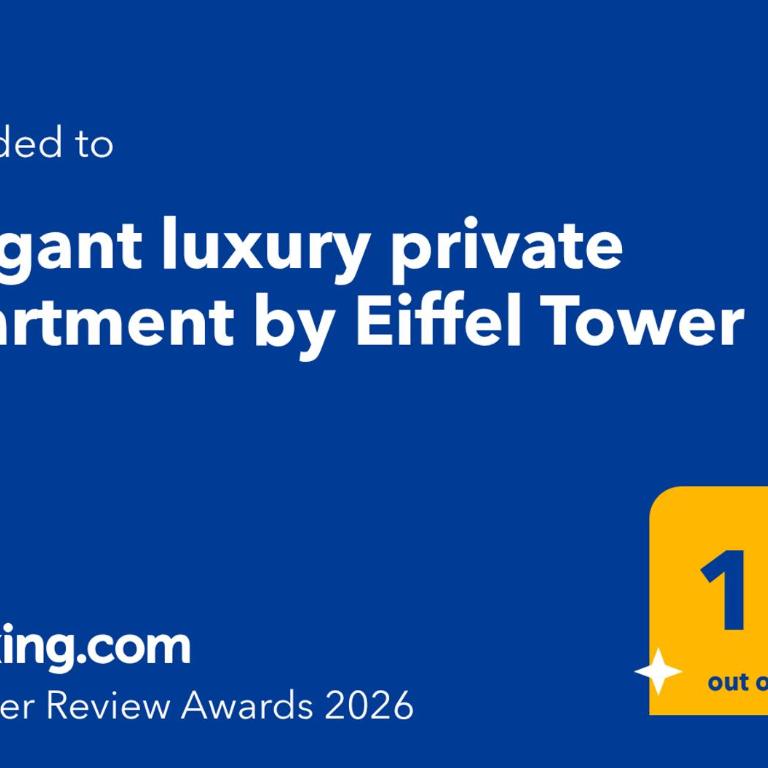 Elegant luxury private apartment by Eiffel Tower - Appartement 1 Chambre - 2