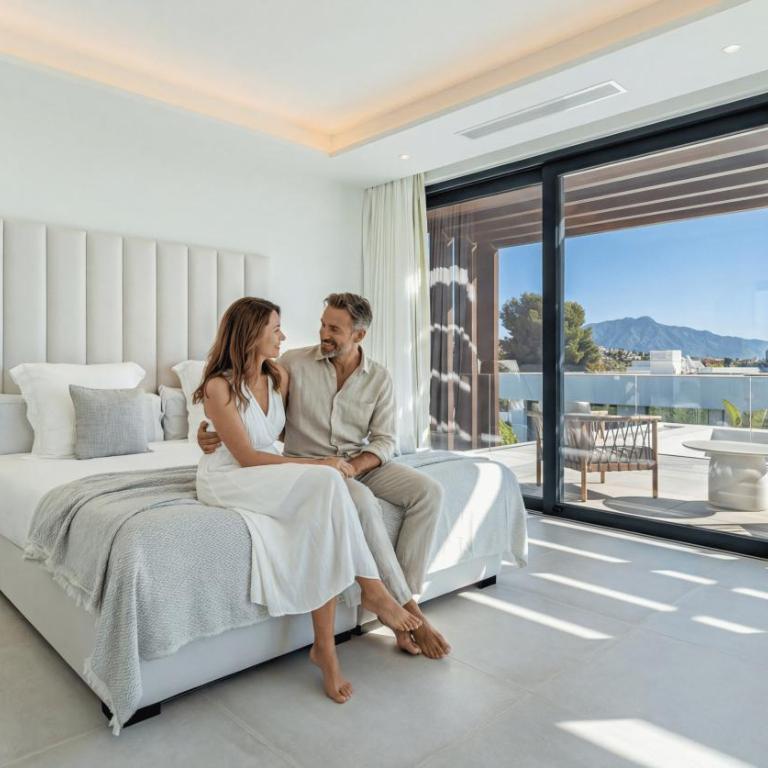 VACATION MARBELLA I Villa Martinica, Turquoise Heated Pool, Rooftop Hot Tub with Sea View, Cine Room, Night Security, Alarm System, 5 min to the Beach - Villa - 19