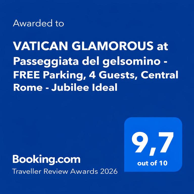 VATICAN GLAMOROUS at Passeggiata del gelsomino - FREE Parking, 4 Guests, Central Rome - Appartamento con 1 Camera da Letto - 21