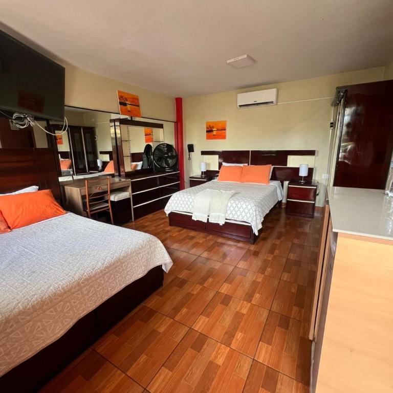 Hotel Sunset Chancay - Superior Double Room with Two Double Beds - 2