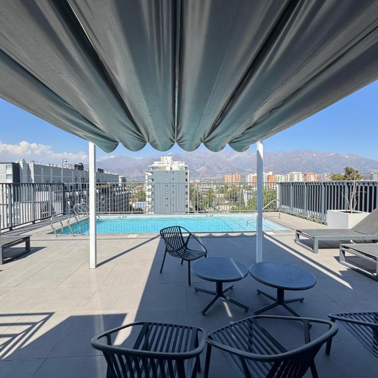 Ñuñoa Relax - Hogar lejos de casa - Two-Bedroom Apartment - 4