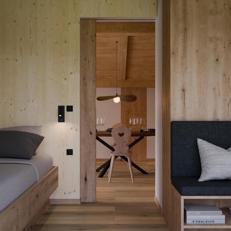 Gfohlerhof Brixen - Farm Holiday Panorama Apartments, Brixen Card, Air-conditioning & Yoga & Speck - Appartamento con 2 Camere da Letto - 13