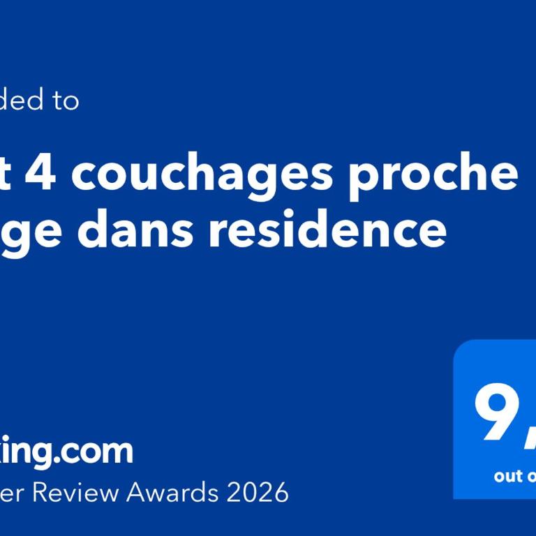Apt 4 couchages proche plage dans residence - Apartamento de 1 dormitorio - 24