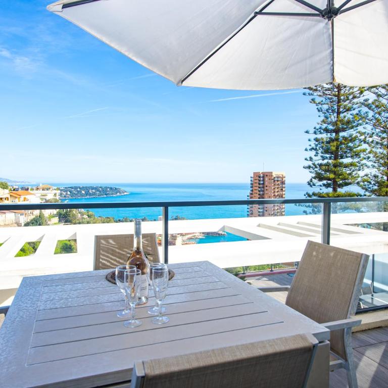 Luxueux 2 pièces - Terrasse vue mer - Parking - FO - Chambre Simple - 23