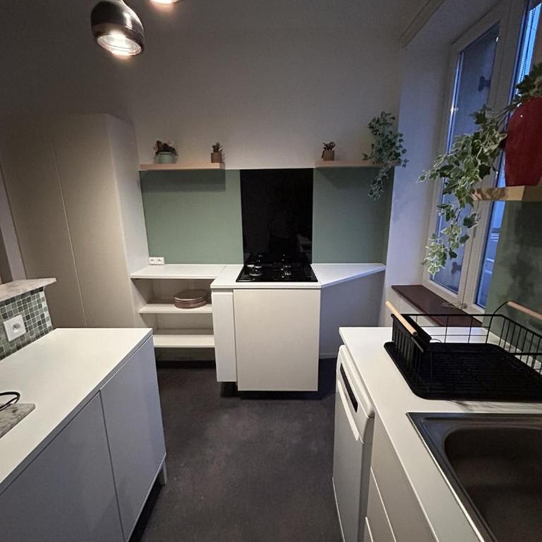 Grand et chaleureux appartement proche Kinepolis - One-Bedroom Apartment - 12