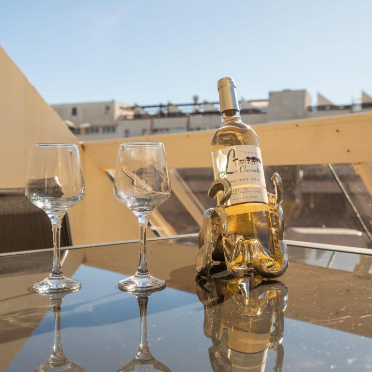 Pleasure Héliopolis Terrasse- à 3 min de la plage - Appartement 1 Chambre - 8