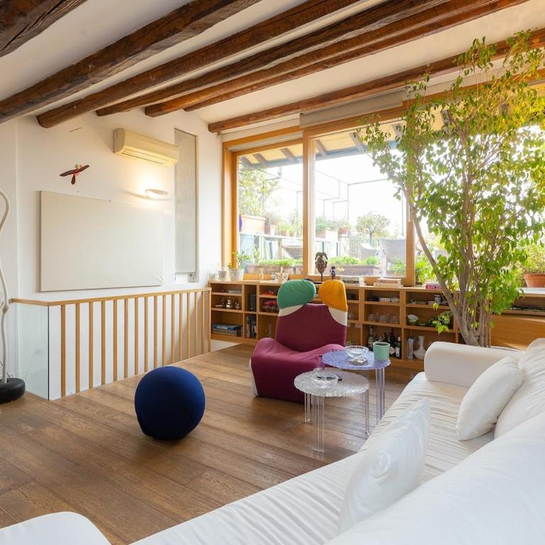 Design duplex Penthouse with Terrace and elevator in Monti - Appartamento con Terrazza - 7