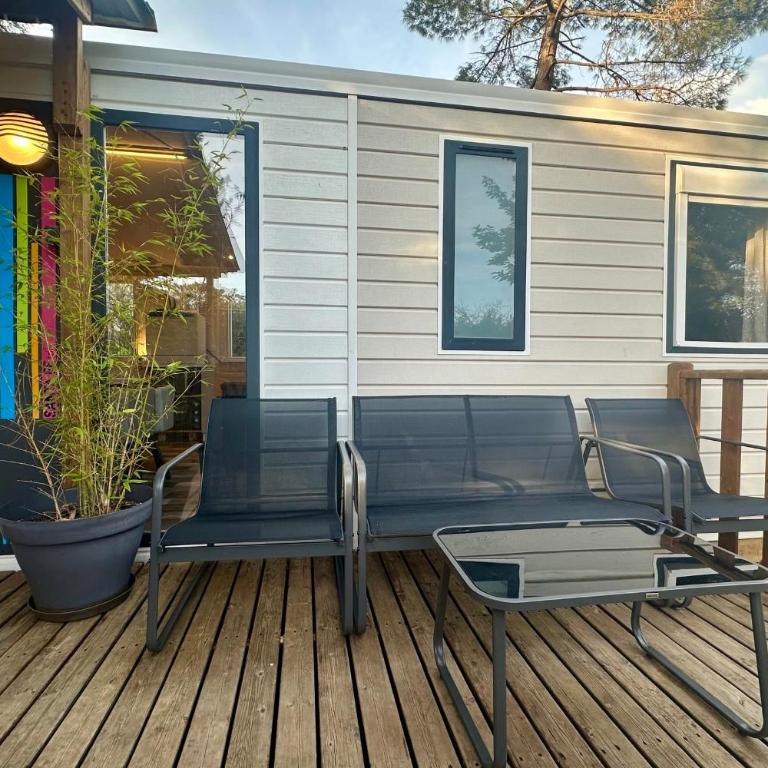 Lodge 203 - Ó Pin Parasol - Camping La Forge 4 - La Teste - Bungalow - 54