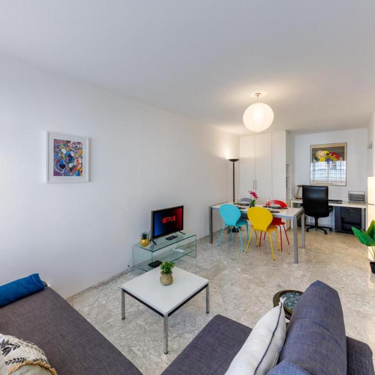 Menton City - Proche plage et Jardin Bioves - FV - Appartement 1 Chambre - 9