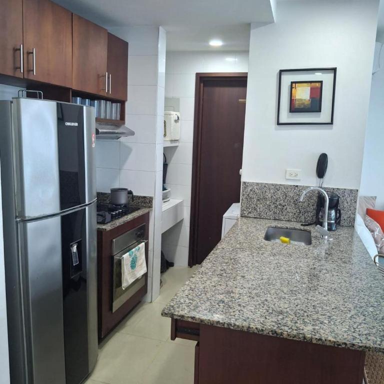 Cartagena playa azul dos hab acceso directo al mar - Two-Bedroom Apartment - 16