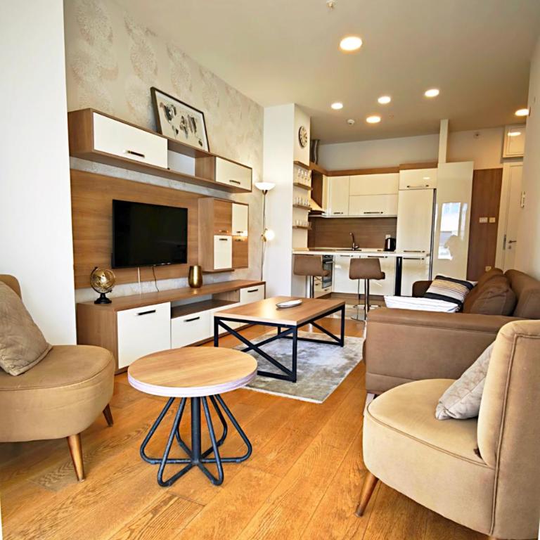 Tre Canne Infinity Residence - Apartman s 1 Spavaćom Sobom i Pogledom na More - 16