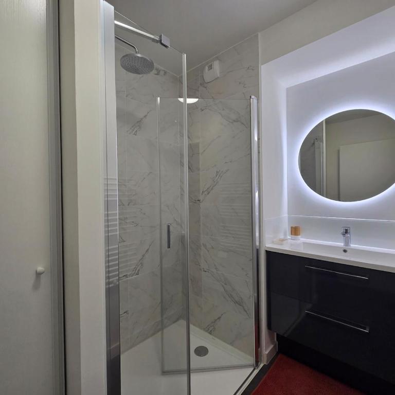 T3 neuf - Grande terrasse - Clim - Parking - Apartamento de 2 dormitorios - 9