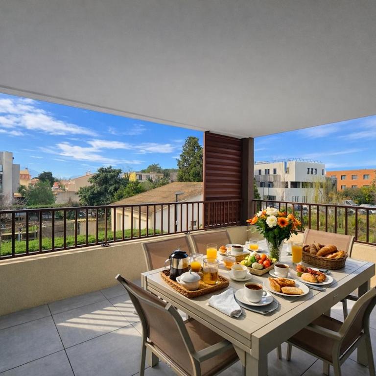 T3 neuf - Grande terrasse - Clim - Parking - Apartamento de 2 dormitorios - 1