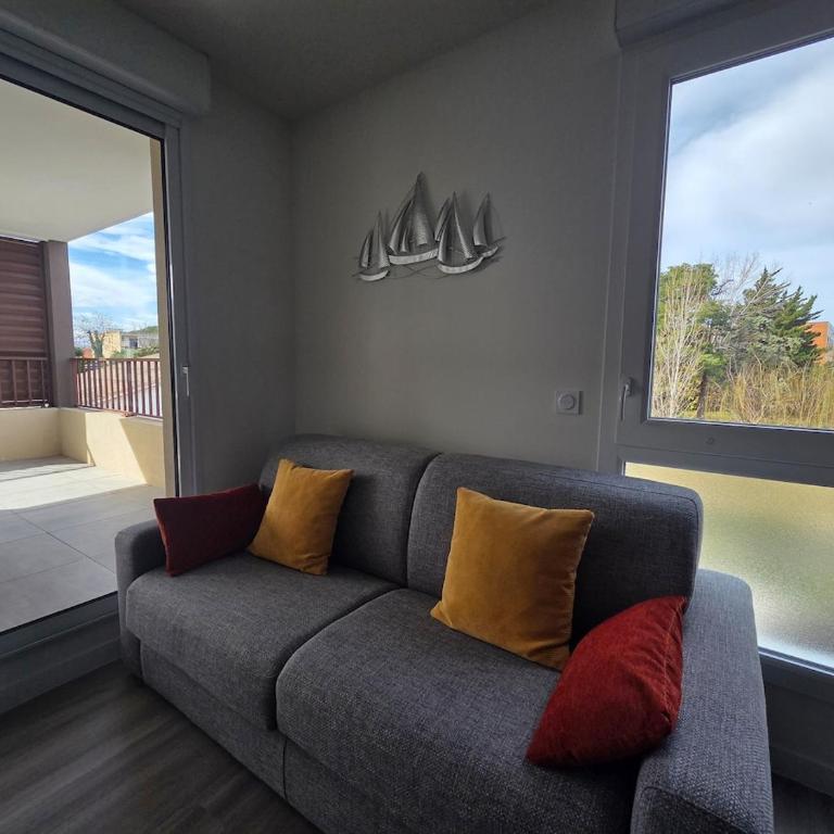 T3 neuf - Grande terrasse - Clim - Parking - Apartamento de 2 dormitorios - 31