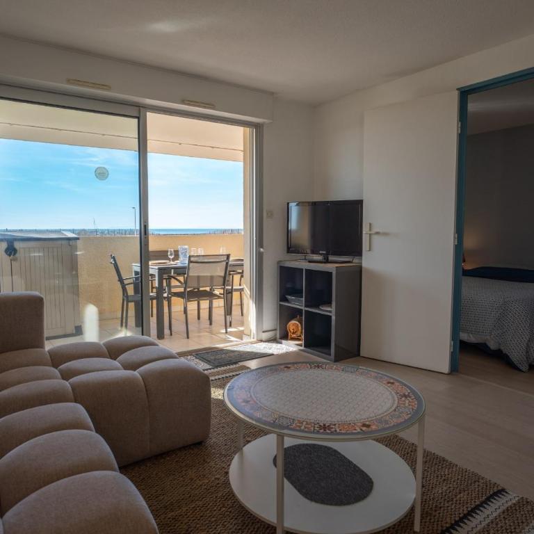 Riboleys - T3 climatisé avec piscine face à la mer - Appartement - 1