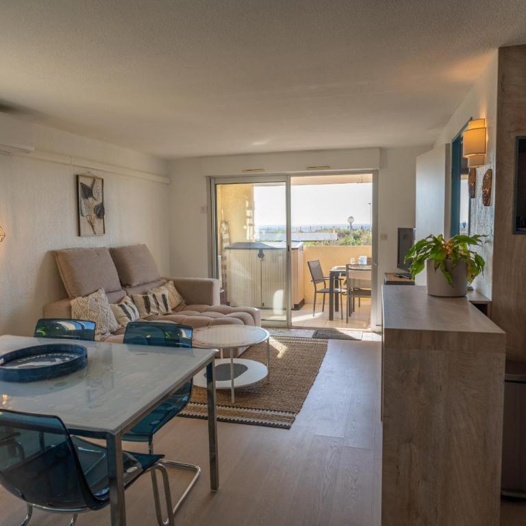 Riboleys - T3 climatisé avec piscine face à la mer - Appartement - 2