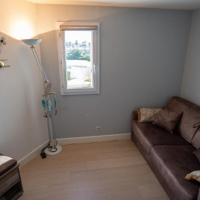 Riboleys - T3 climatisé avec piscine face à la mer - Appartement - 12